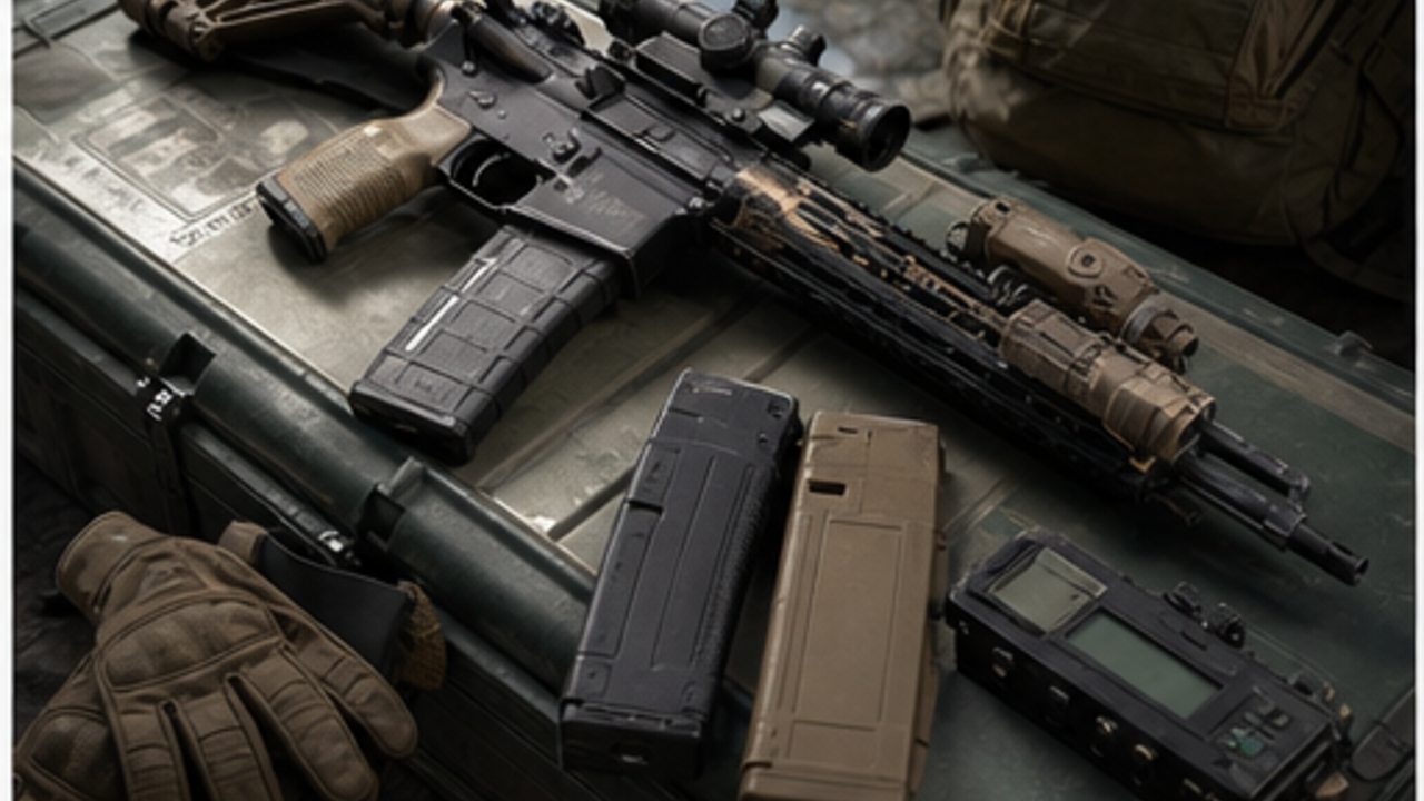 Rifle Kit official WARDOGS footage still