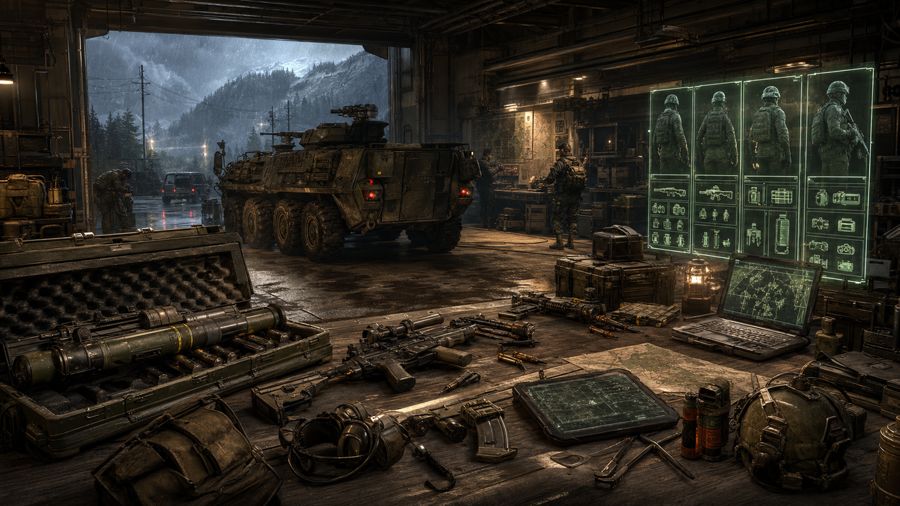 Vehicle Coordination Guide official WARDOGS footage still