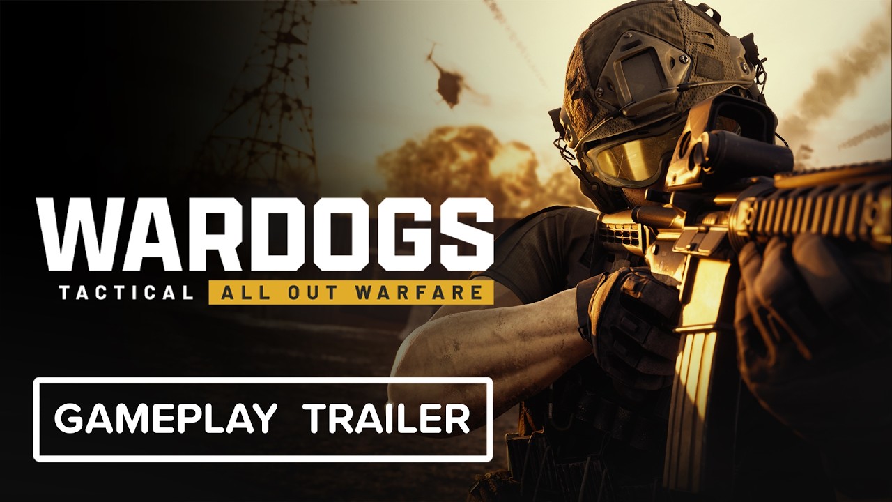 WARDOGS official gameplay trailer still showing large-scale modern warfare